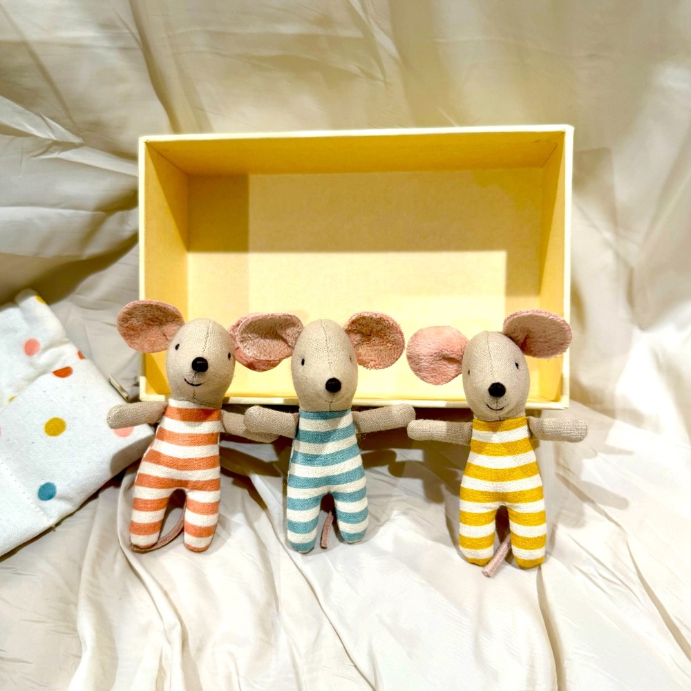 NIB 2023 Maileg Triplet Baby Mice